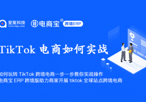 如何玩转TikTok跨境电商一步一步教你实战操作？电商宝ERP跨境版助力商家开展tiktok全球站点跨境电商！
